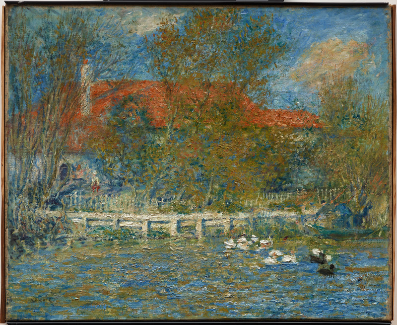 Der Ententeich - Pierre-Auguste Renoir