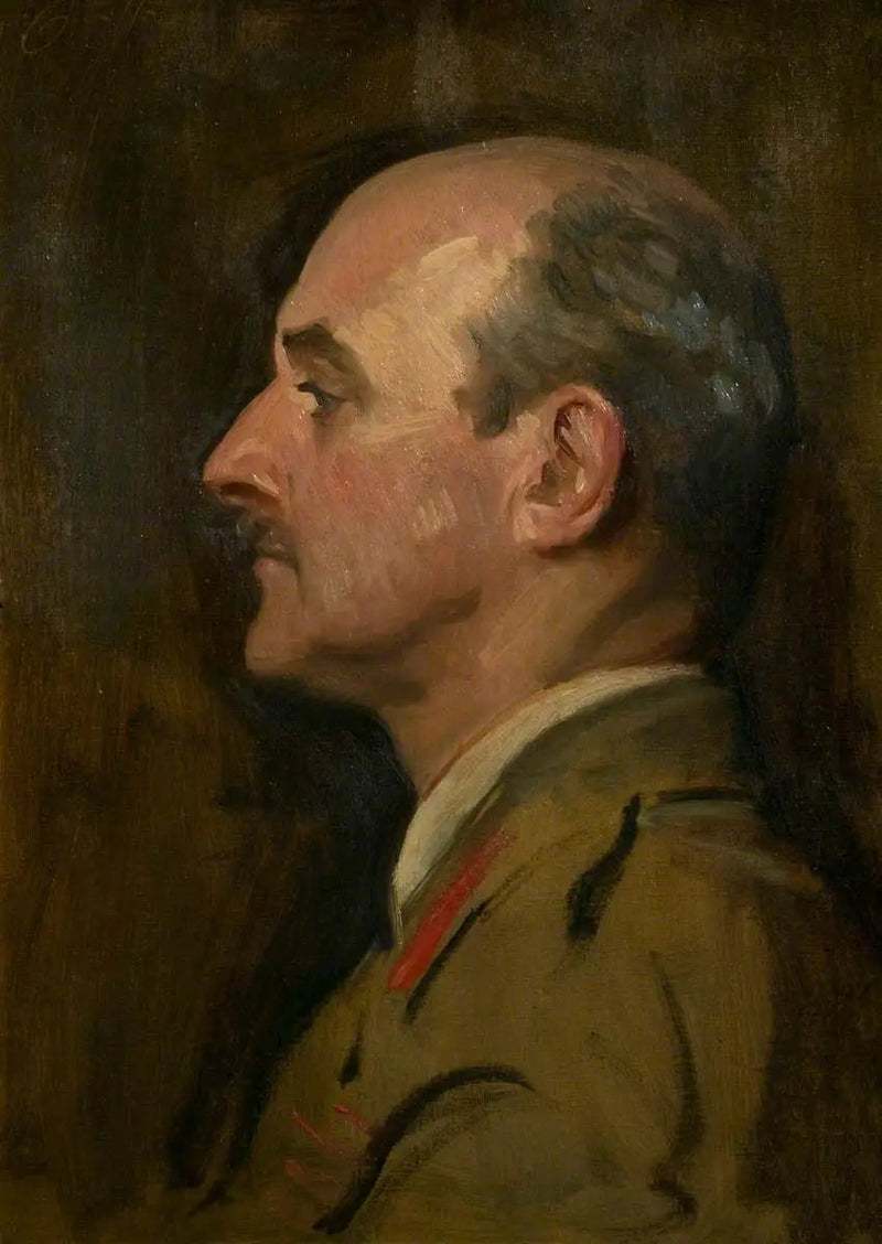 Marschall Vicomte Allenby (1861–1936), GCB, GCMG (Skizze) - John Singer Sargent