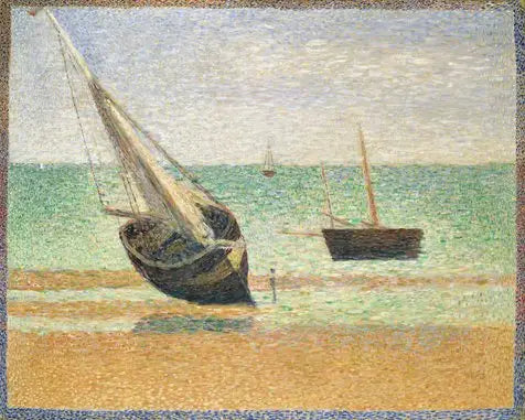 Niedrigwasser in Grandcamp - Georges Seurat