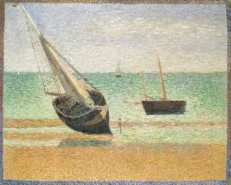 Niedrigwasser in Grandcamp - Georges Seurat
