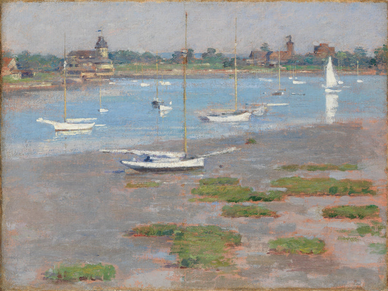 Flut abwärts, Riverside Segelclub - Theodore Robinson