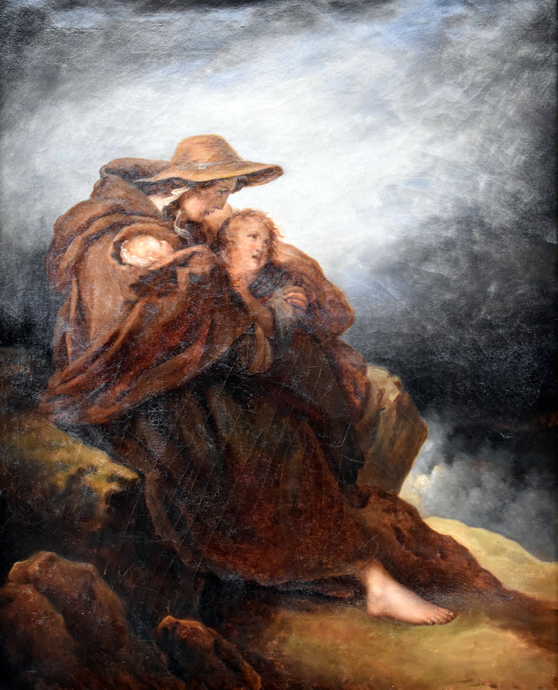 Steigende Flut - Ary Scheffer