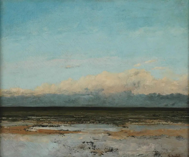 Flut - Gustave Courbet