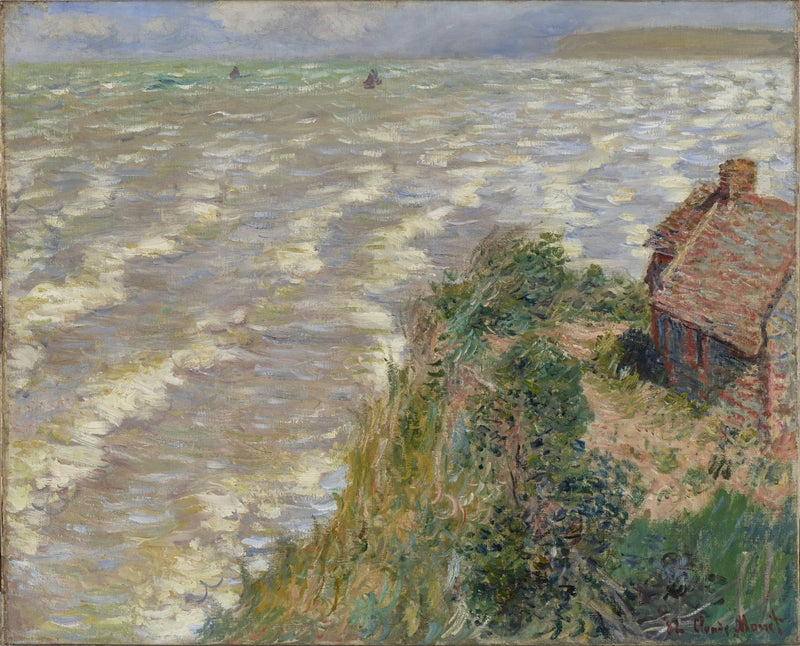 Steigende Flut in Pourville W740 - Claude Monet