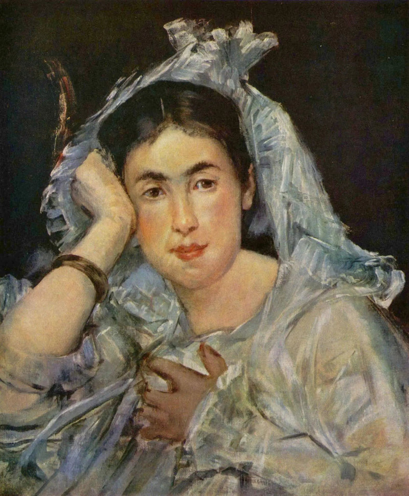 Marguerite de Conflans mit Kapuze - Édouard Manet