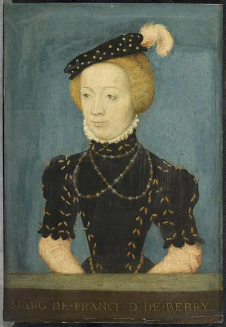 Marguerite de France, duchesse de Berry, duchesse de Savoie - Corneille de Lyon image 1 copie peinte à la main à l’huile