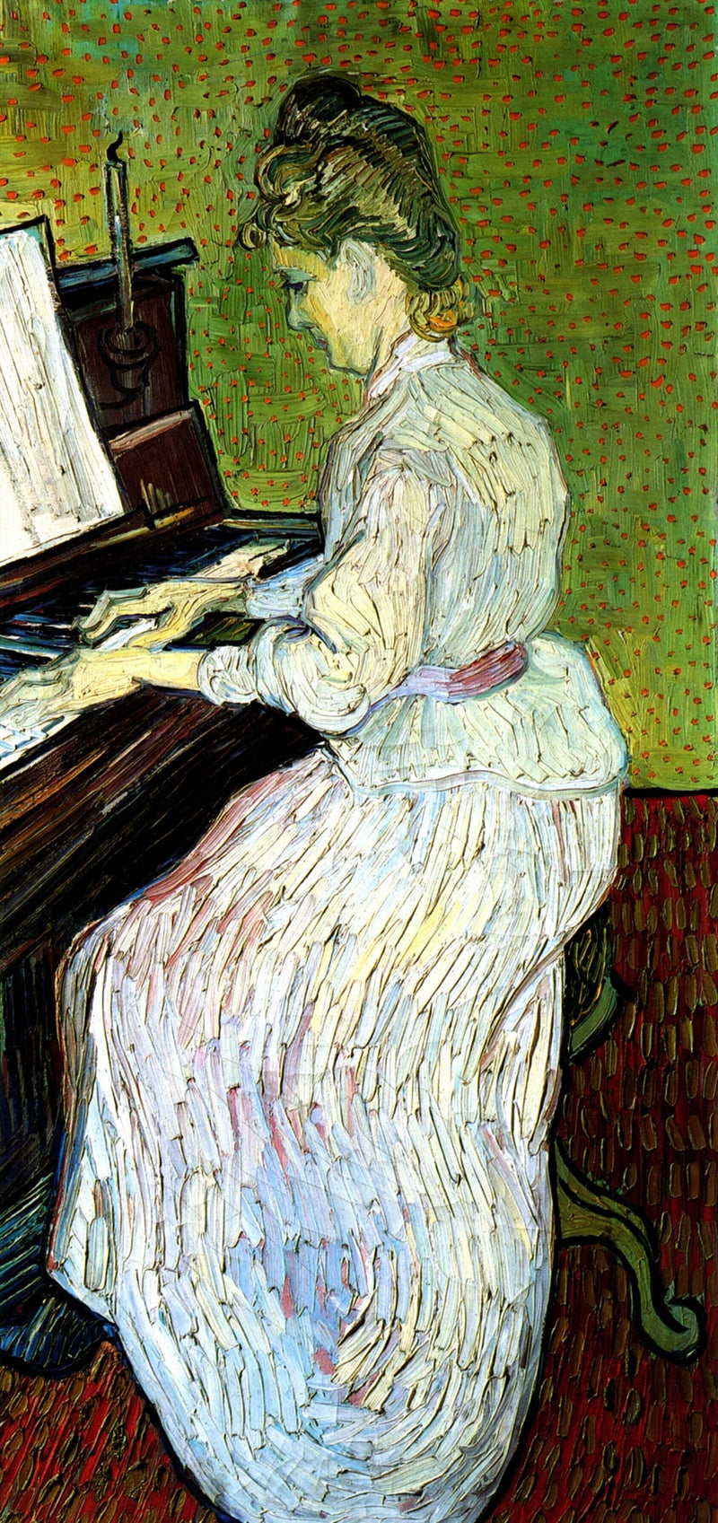 Fräulein Gachet am Klavier - Vincent van Gogh