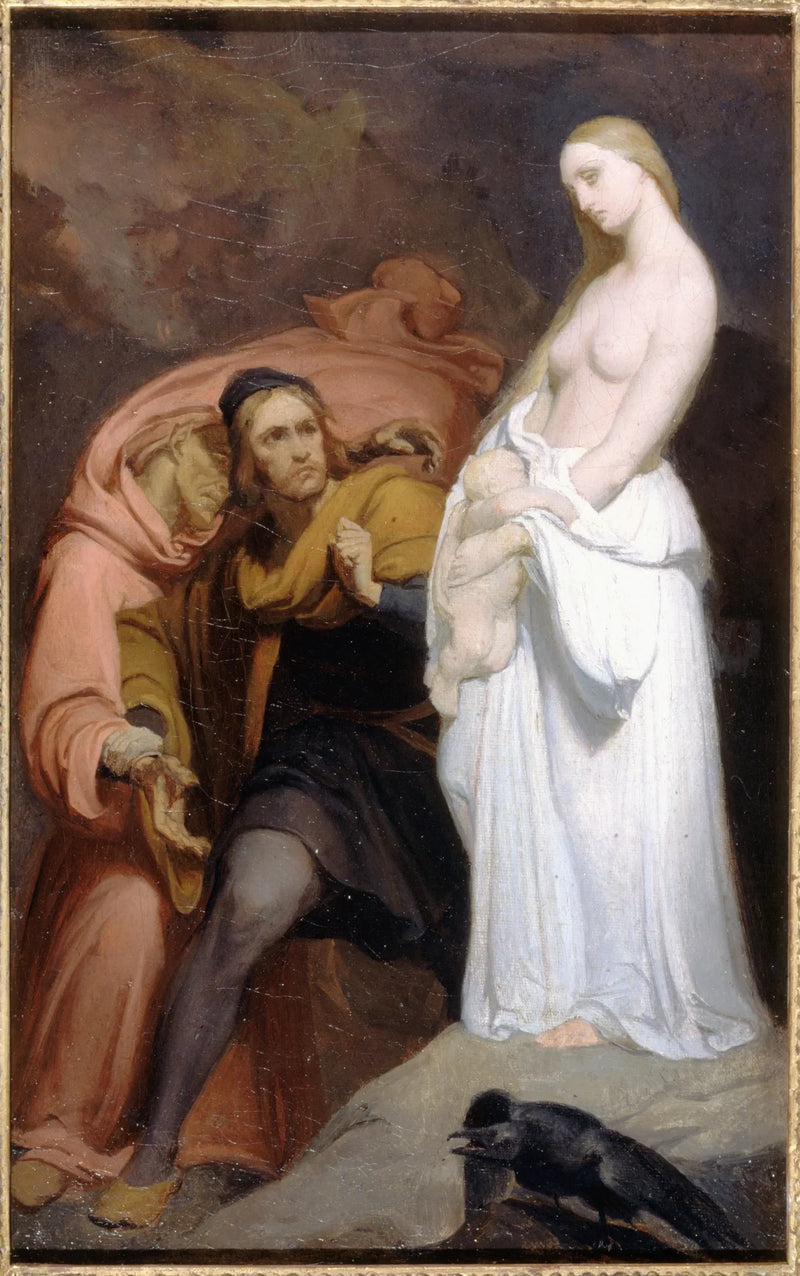Marguerite Mieter Sohn Kind tot - Ary Scheffer