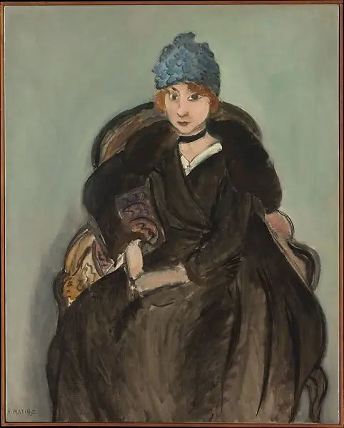 Marguerite mit einem Hut - Henri Matisse