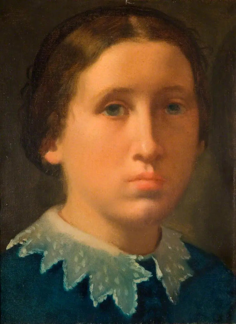 Marguerite, Schwester des Künstlers - Edgar Degas