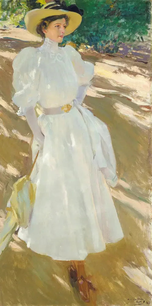 Maria in La Granja - Joaquín Sorolla