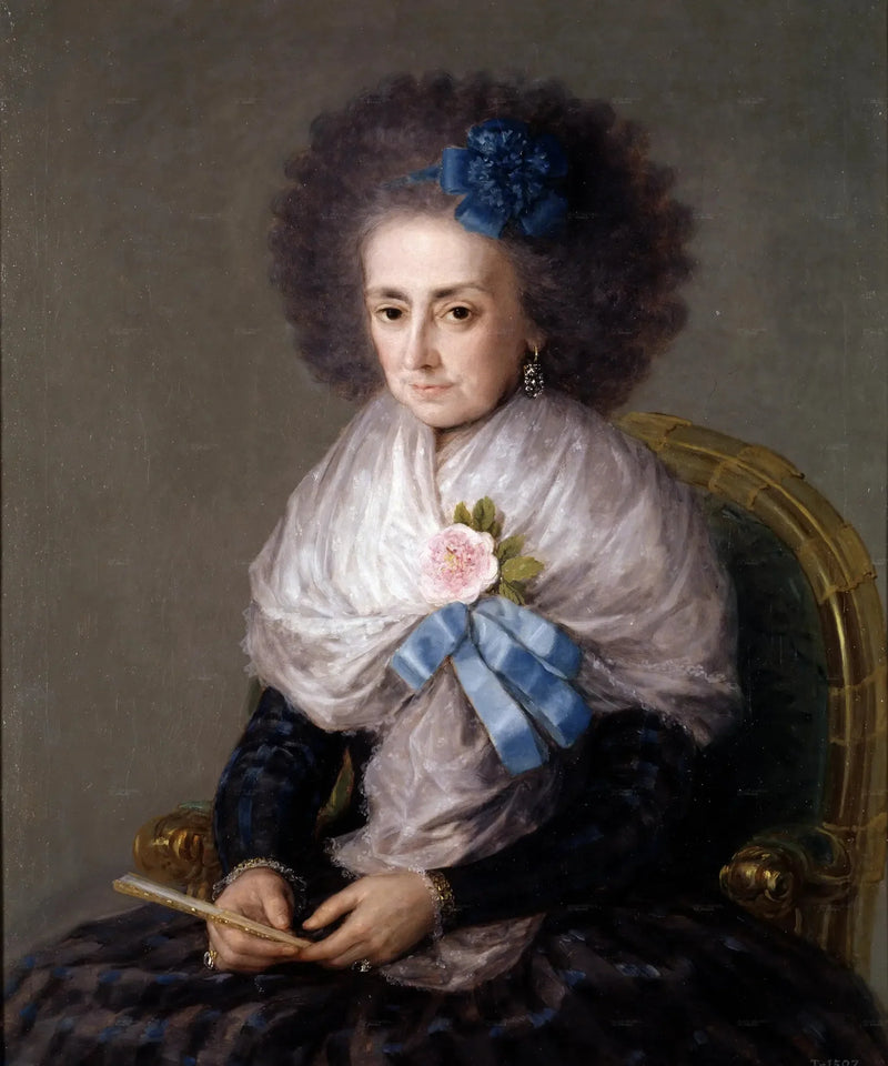 María Antonia Gonzaga, Witwe der Marquise von Villafranca - Francisco de Goya