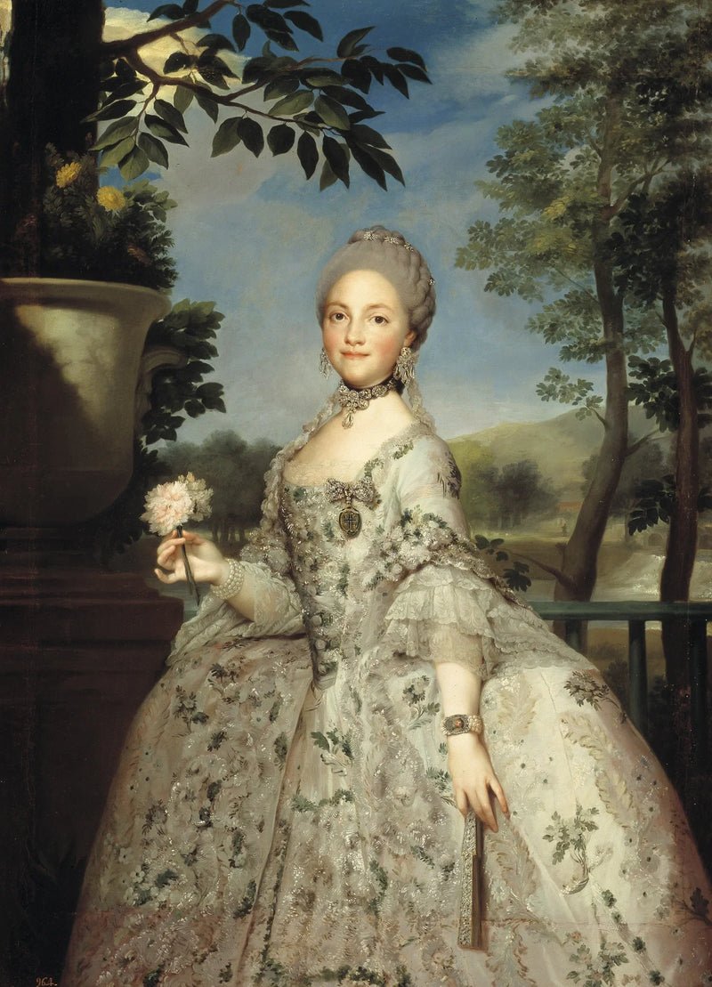 María Luisa de Parme, Prinzessin der Asturien - Anton Raphael Mengs