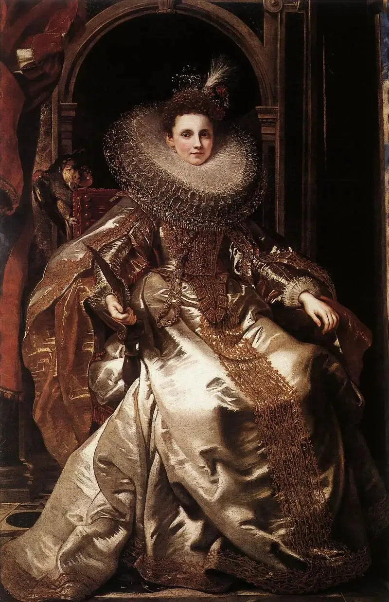 Maria Serra Pallavicino - Peter Paul Rubens