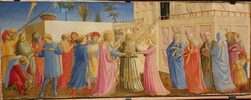 Hochzeit der Jungfrau - Fra Angelico