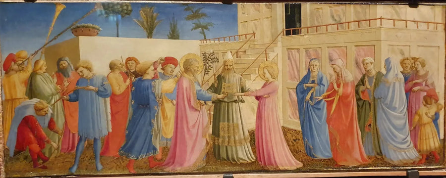 Hochzeit der Jungfrau - Fra Angelico