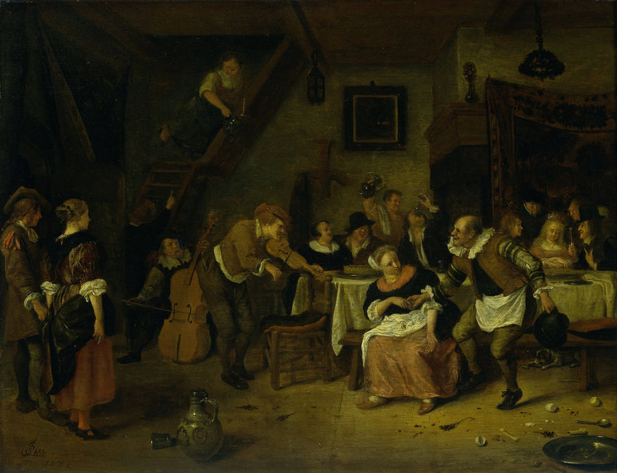 Mariage à la ferme - Jan Steen