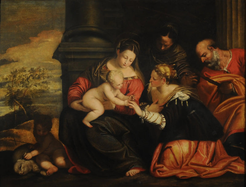 Mystische Hochzeit der heiligen Katharina von Alexandria - Paul Véronèse