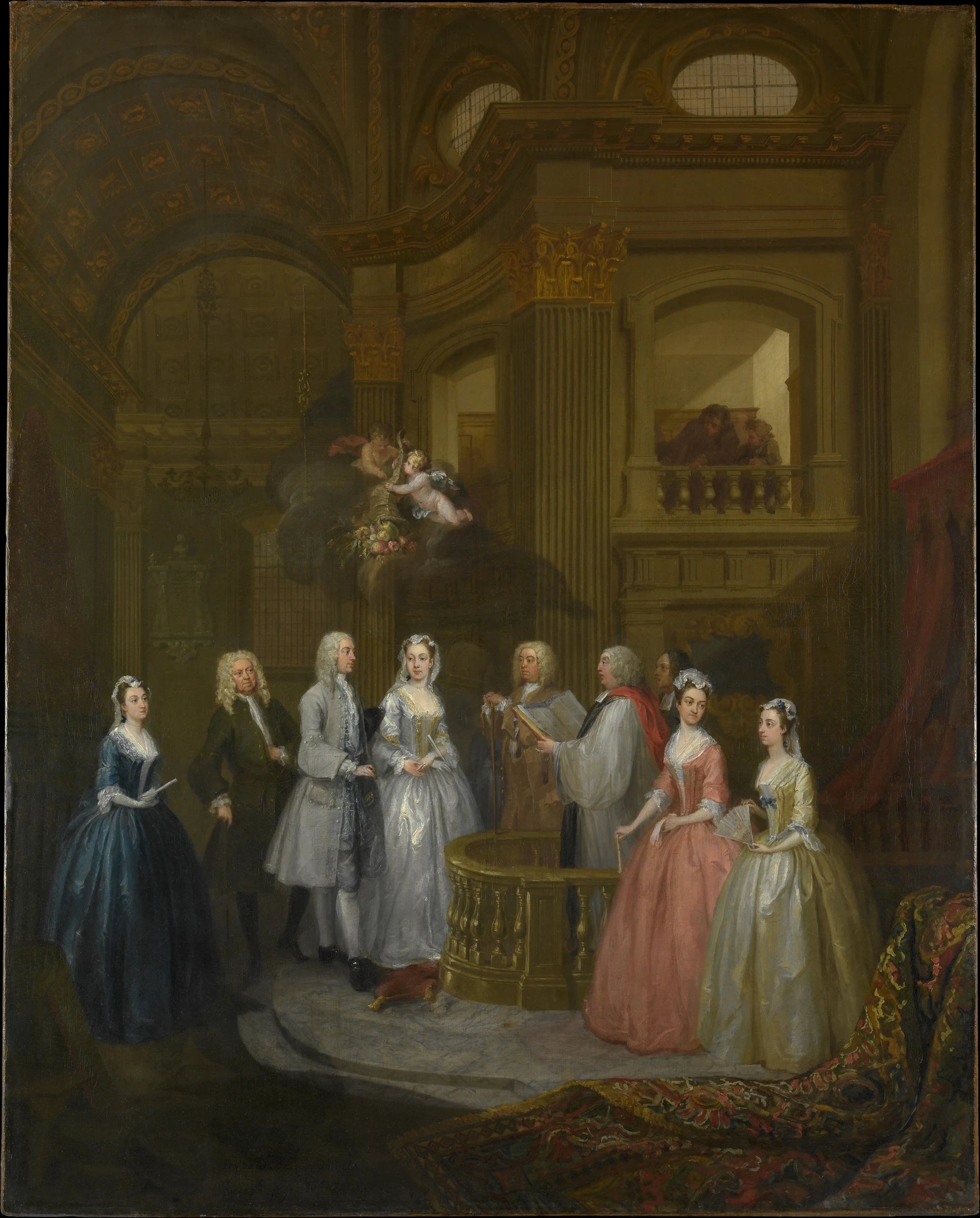 Le Mariage de Stephen Beckingham et Mary Cox - William Hogarth
