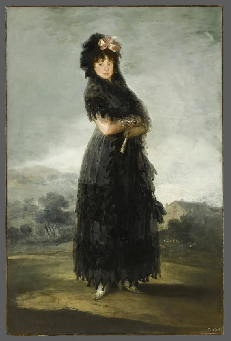 Mariana Waldstein, Marquise von Santa Cruz - Francisco de Goya