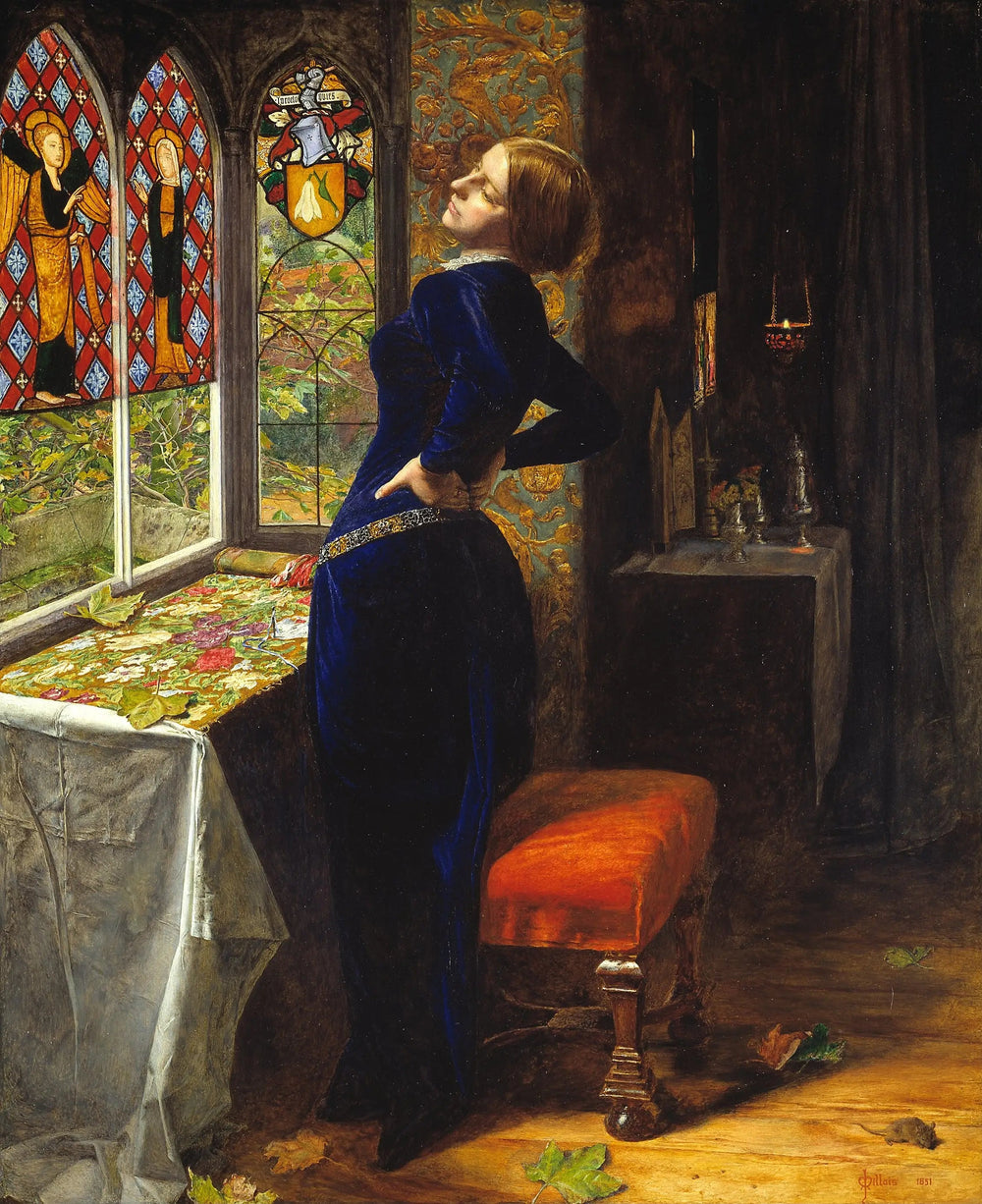 Marianne - John Everett Millais image 1 reproduction artisanale de tableau