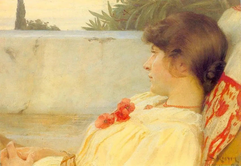 Marie in Ravello - Peder Severin Krøyer
