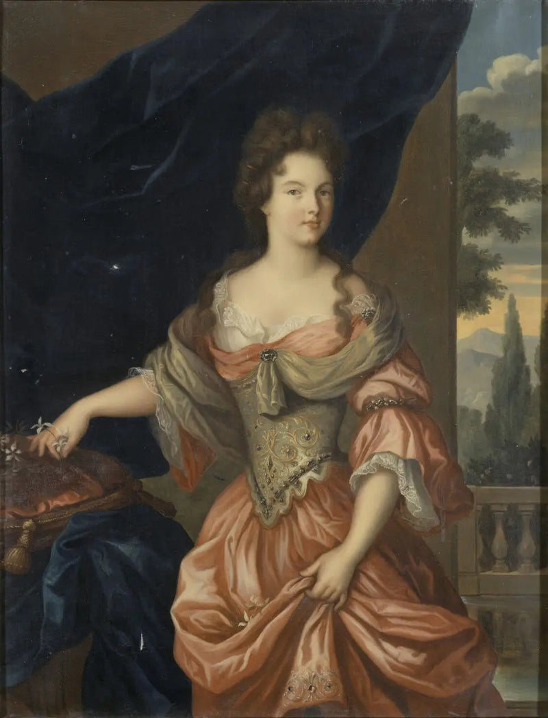 Marie-Anne de Bourbon, Herzogin von Vendôme (1678-1718) - Hippolyte Flandrin