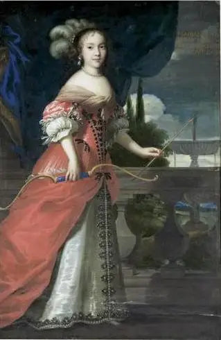 Marie Anne Mancini als Jägerin - Juste d'Egmont