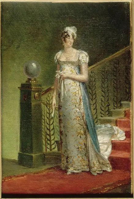 Marie-Annuciade-Caroline Bonaparte, Königin von Neapel, im Palais de l'Élysée (1782-1839) - François Gérard