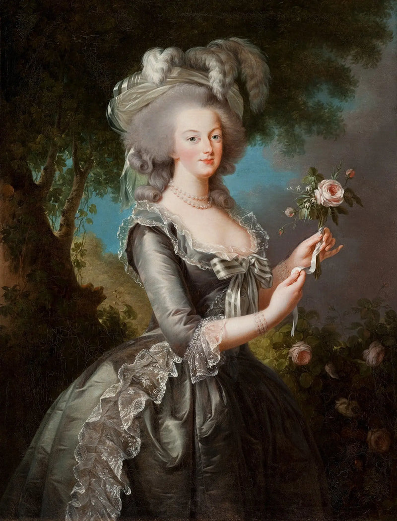 Marie-Antoinette genannt « zur Rose » - Élisabeth Vigée Le Brun