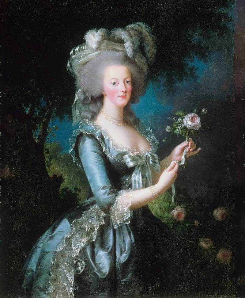 Marie-Antoinette genannt « à la Rose » - Élisabeth Vigée Le Brun
