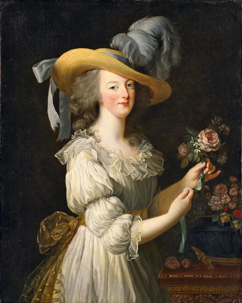 Marie-Antoinette in Garde-robe - Élisabeth Vigée Le Brun