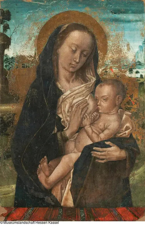 Maria mit dem Jesuskind - Hugo van der Goes