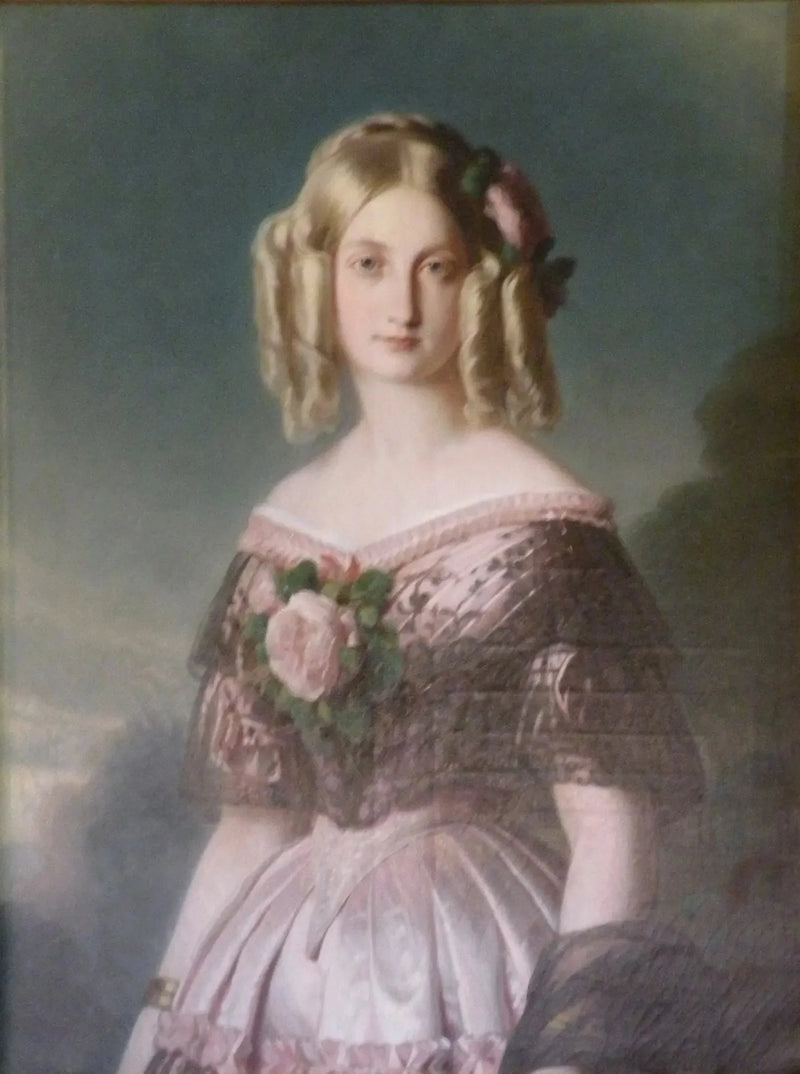 Marie-Caroline-Auguste de Bourbon-Salerne, Herzogin von Aumale - Franz Xaver Winterhalter