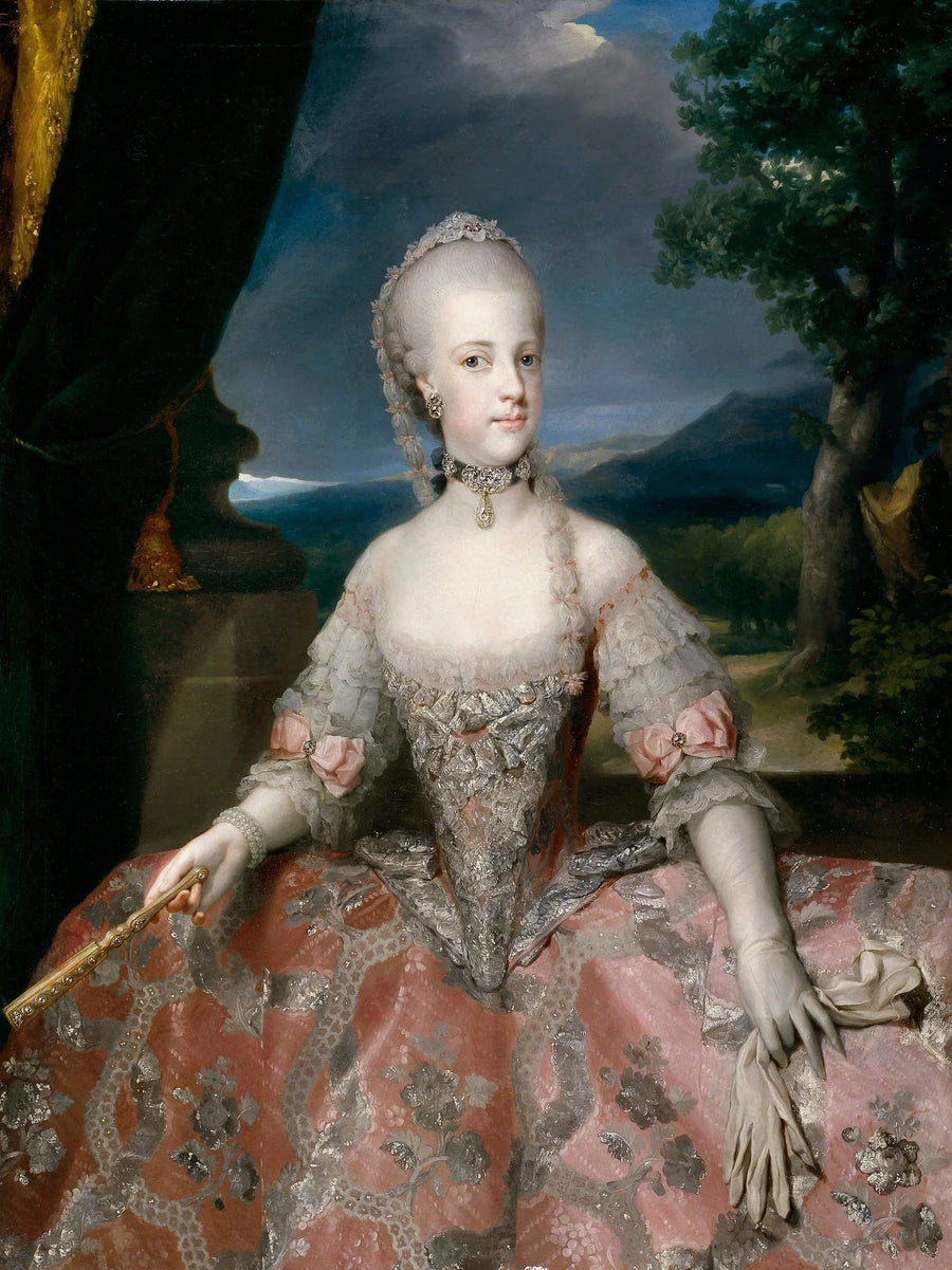 Marie-Caroline von Österreich, Königin von Neapel - Anton Raphael Mengs