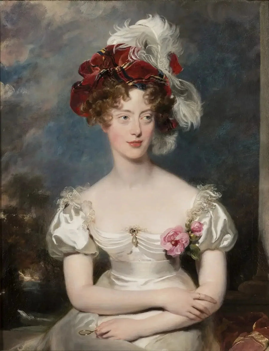 Marie Caroline de Bourbon-Sicile (1798-1870), Herzogin von Berry. - Thomas Lawrence