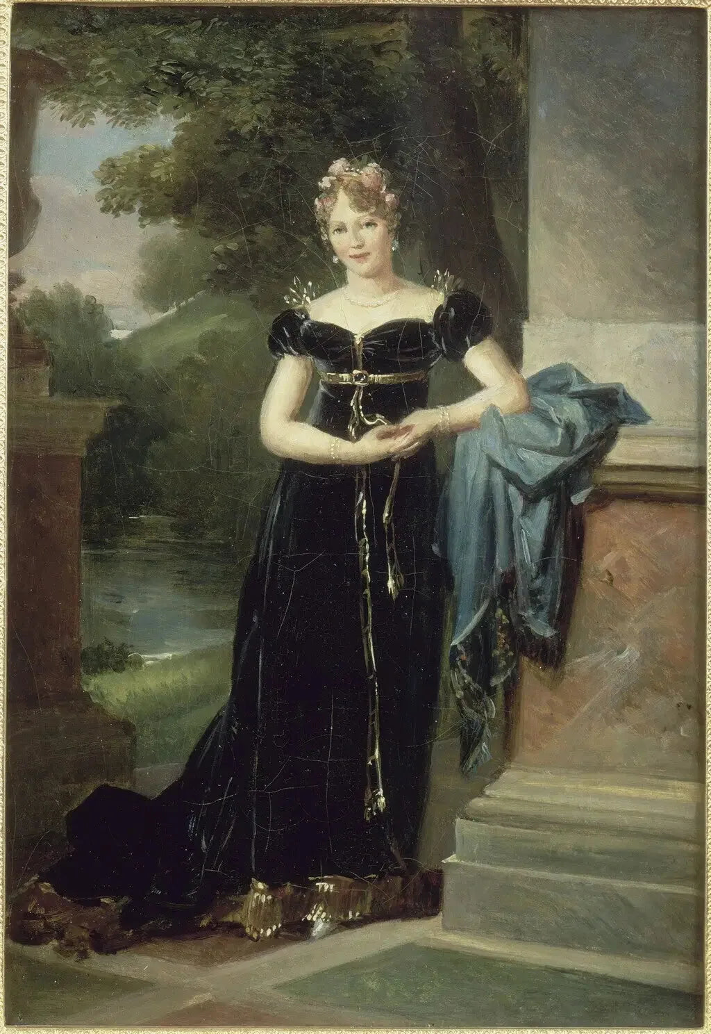 Marie, comtesse Walewska (1786-1817) - François Gérard image 2 reproduction d’œuvre d’art à l’huile