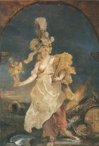 Marie de Médicis in der Rolle von Bellona - Peter Paul Rubens
