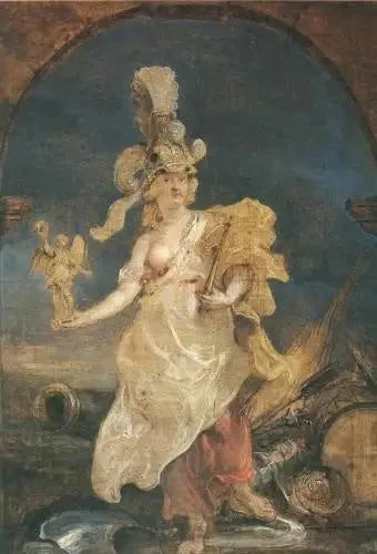 Marie de Médicis in der Rolle von Bellona - Peter Paul Rubens