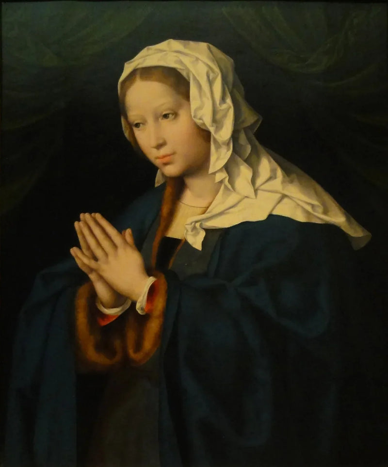 Maria im Gebet - Joos van Cleve