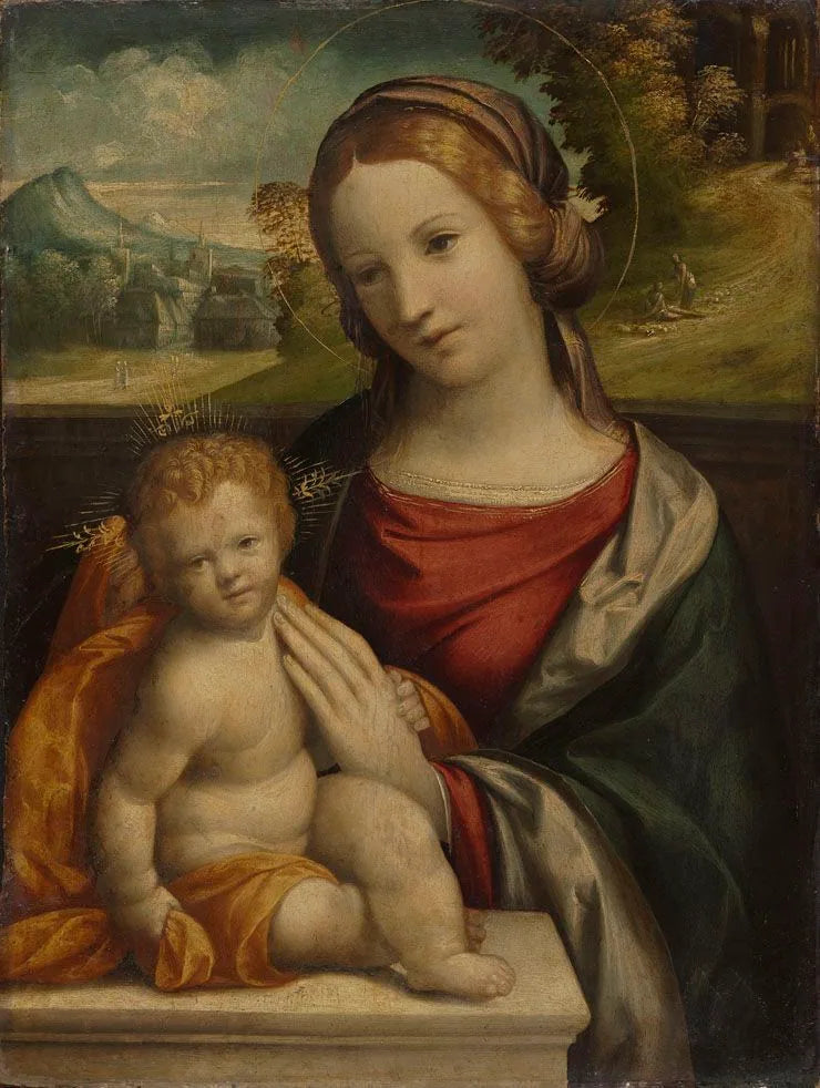 Marie enceinte - Benvenuto Tisi
