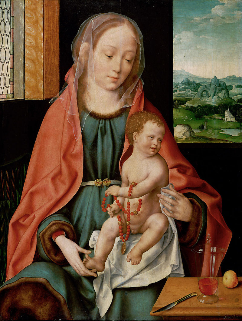 Marie schwanger - Joos van Cleve