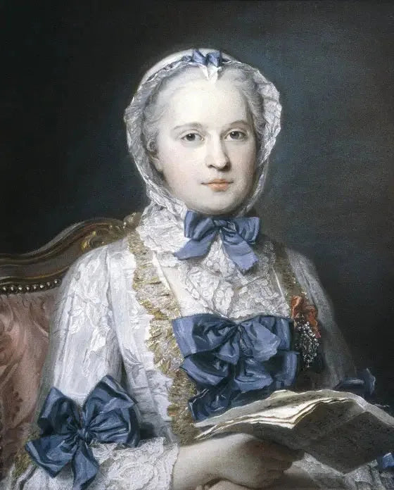 Marie-Josèphe de Saxe, Kronprinzessin (1731-1767) - Maurice-Quentin de La Tour
