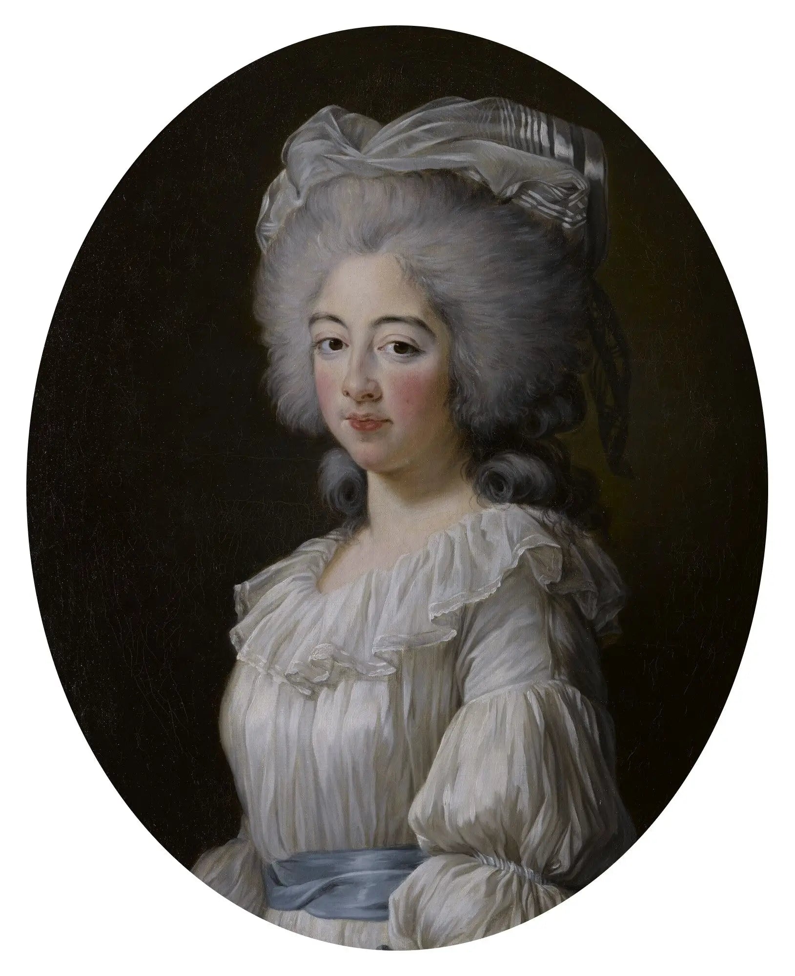 Marie-Joséphine-Louise de Savoie, comtesse de Provence - Élisabeth Vigée Le Brun image 1 copie peinte à la main à l’huile