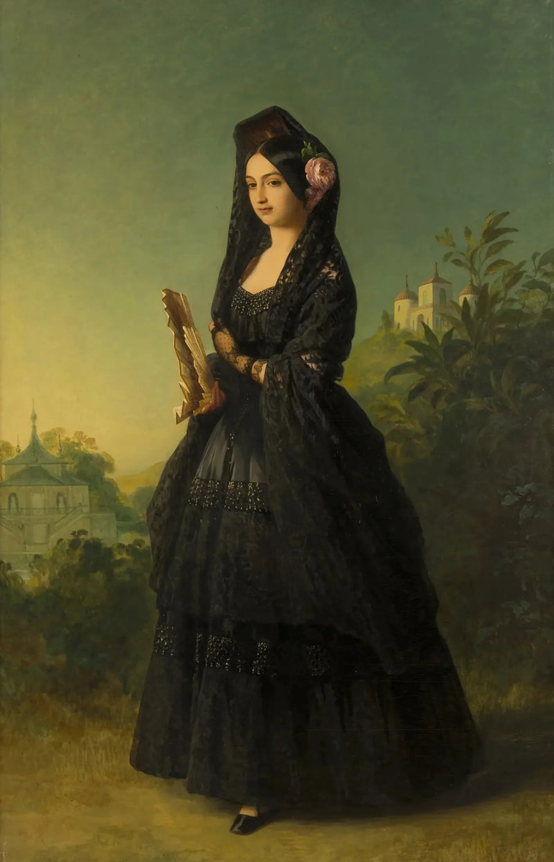 Marie-Louise-Ferdinande de Bourbon, Herzogin von Montpensier (1846-1897) - Franz Xaver Winterhalter