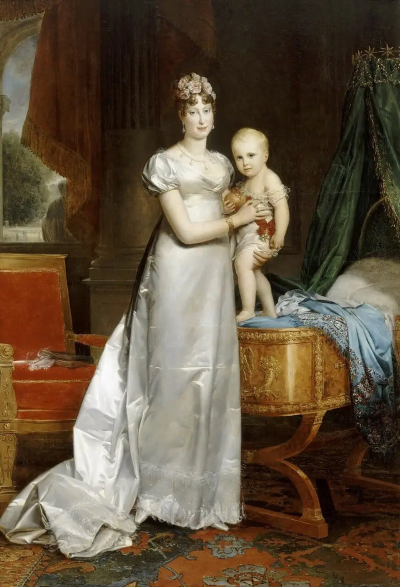 Marie-Louise, Kaiserin der Franzosen und der König von Rom - François Gérard