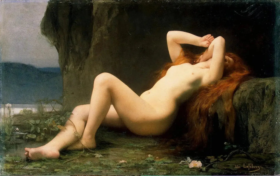 Marie Madeleine in der Höhle - Jules Lefebvre