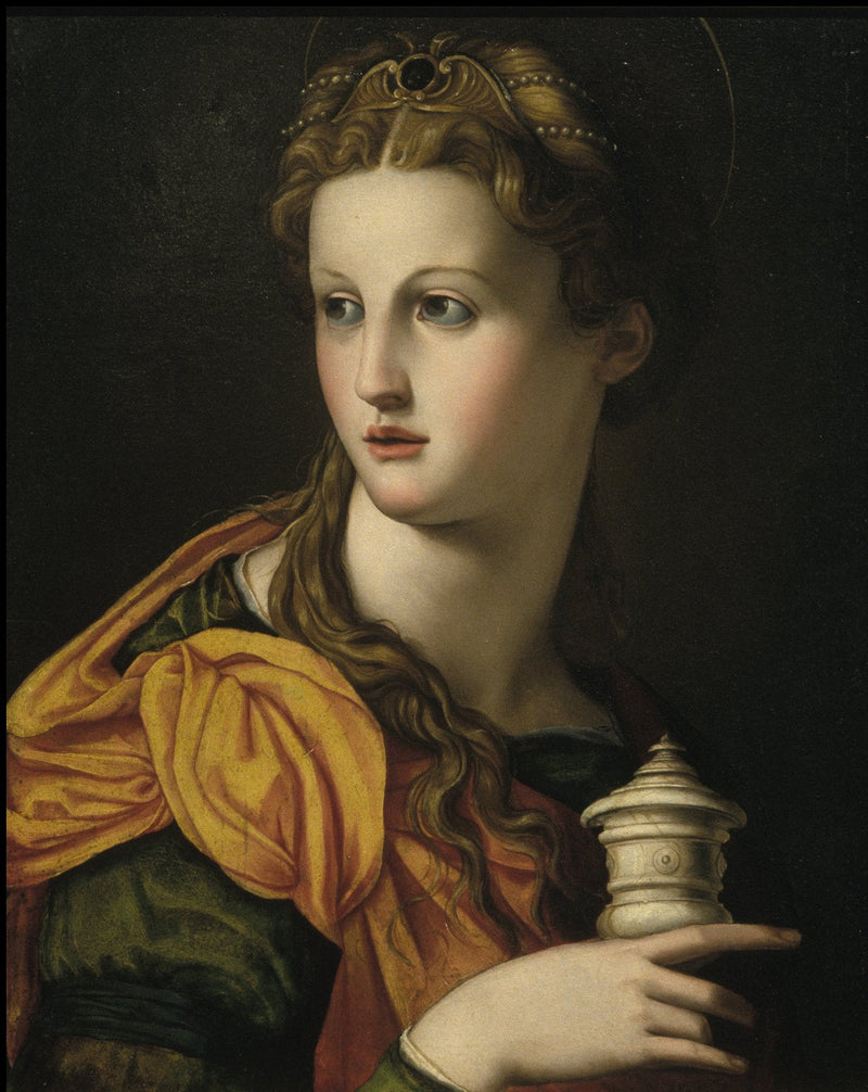 Marie-Madeleine (Junge Florentinische dargestellt als Maria Magdalena) - Bronzino
