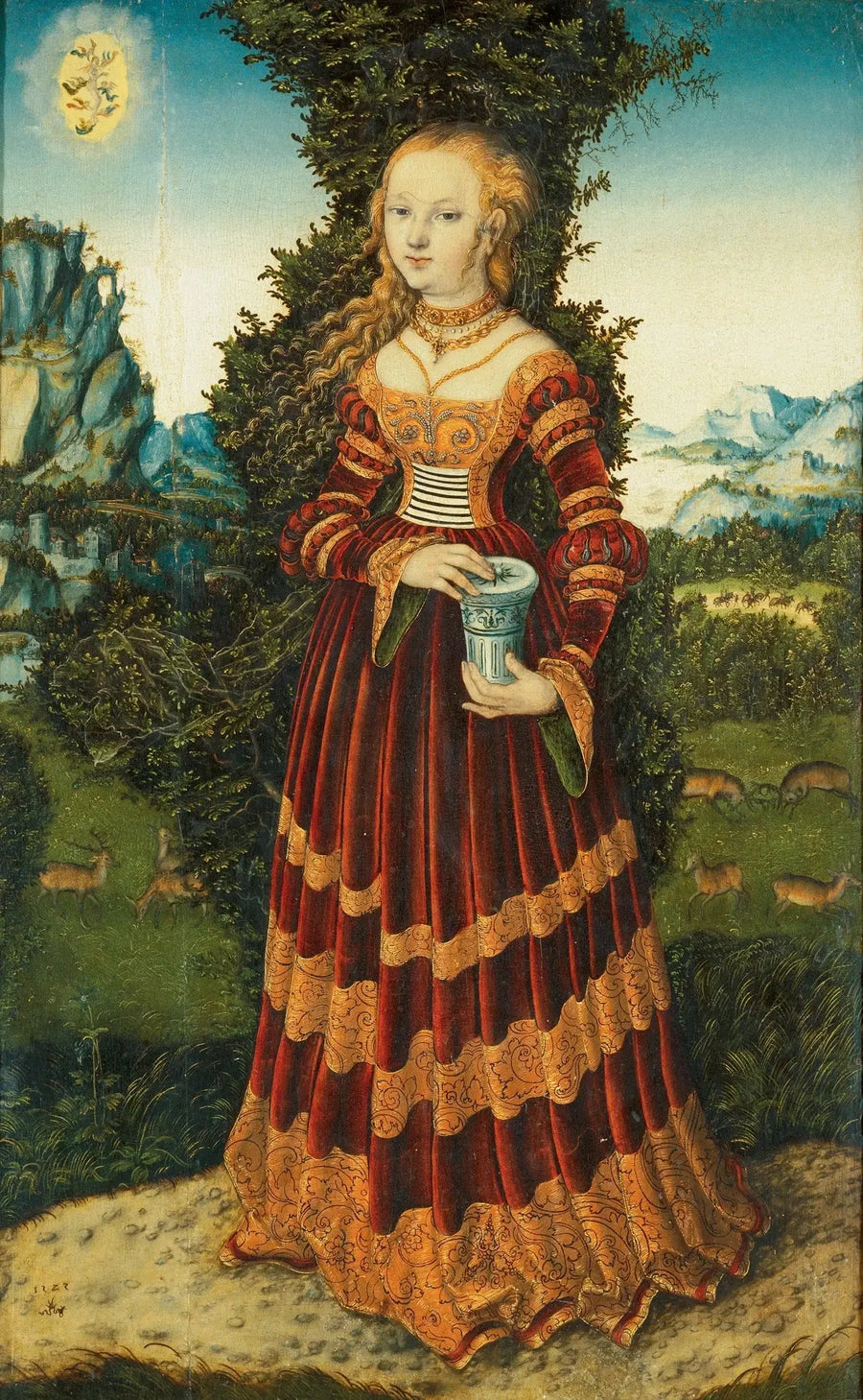 Maria Magdalena - Lucas Cranach der Ältere