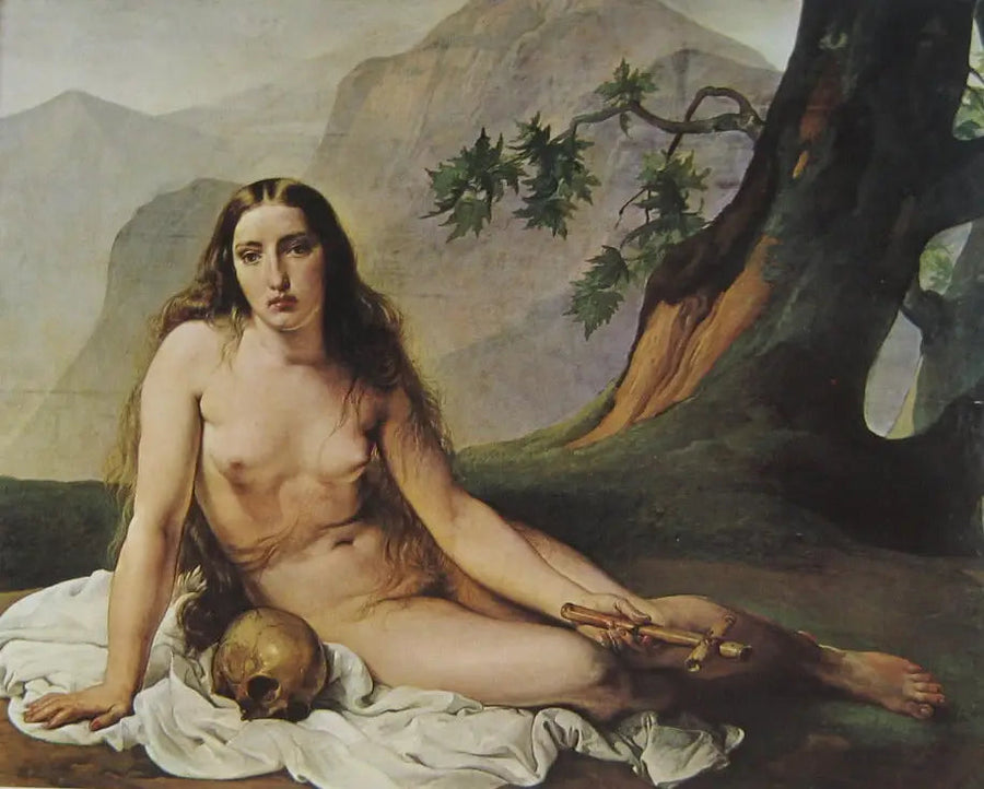 Maria Magdalena bußfertig - Francesco Hayez